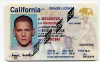 California fake id card made by Bogusbraxtor.