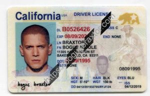 California fake id card made by Bogusbraxtor